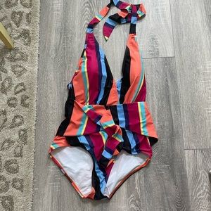 Super cute ModCloth wrap swimsuit!